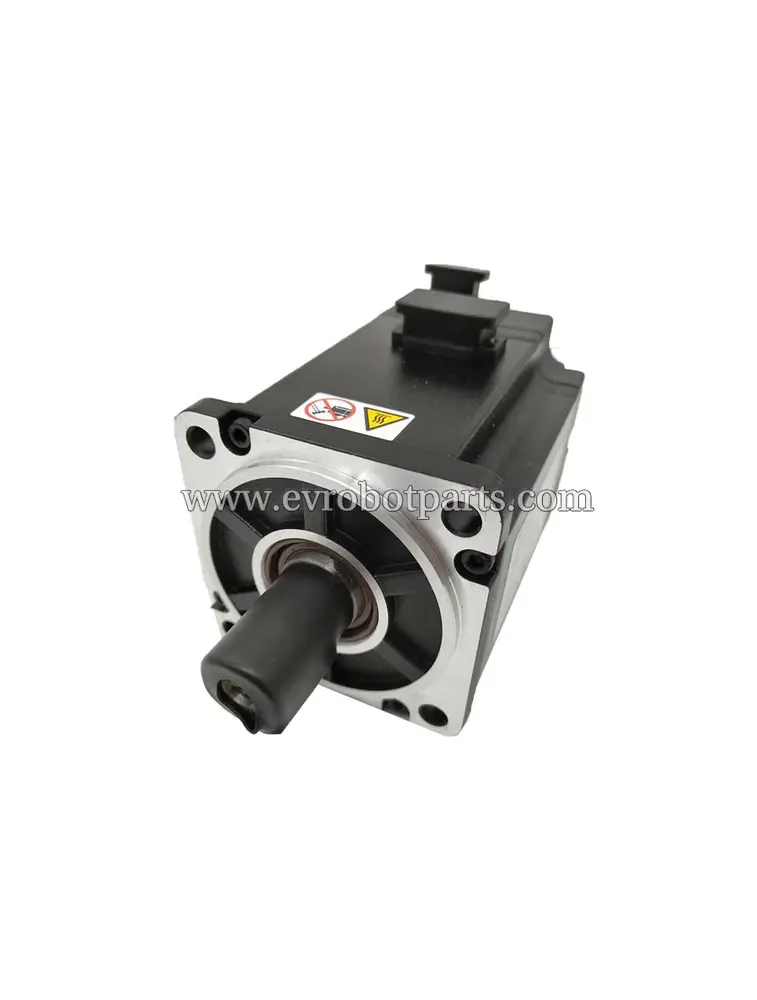 INOVANCE MS1H1-10B30CB-A330Z Compact AC Servo Motor Front View with Shaft and Flange