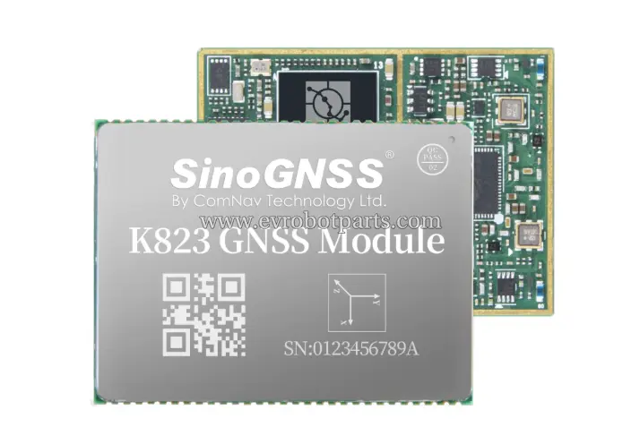 SinoGNSS K823 GNSS Module front view showing the compact GNSS positioning module design