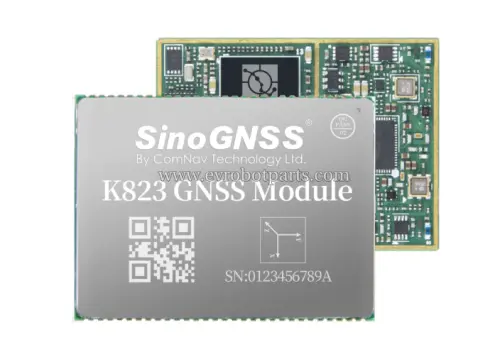 SinoGNSS K823 GNSS Module front view showing the compact GNSS positioning module design